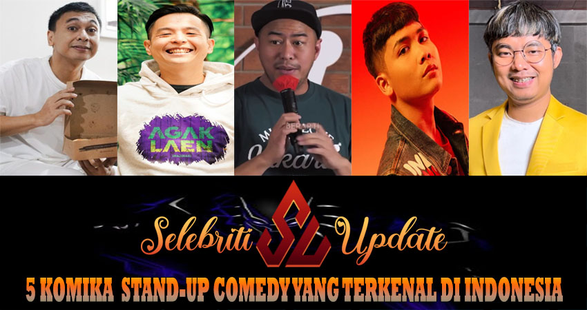 5 Komika Stand-up Comedy yang Terkenal di Indonesia