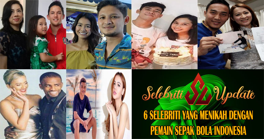 6 Selebriti yang Menikah dengan Pemain Sepak Bola di Indonesia