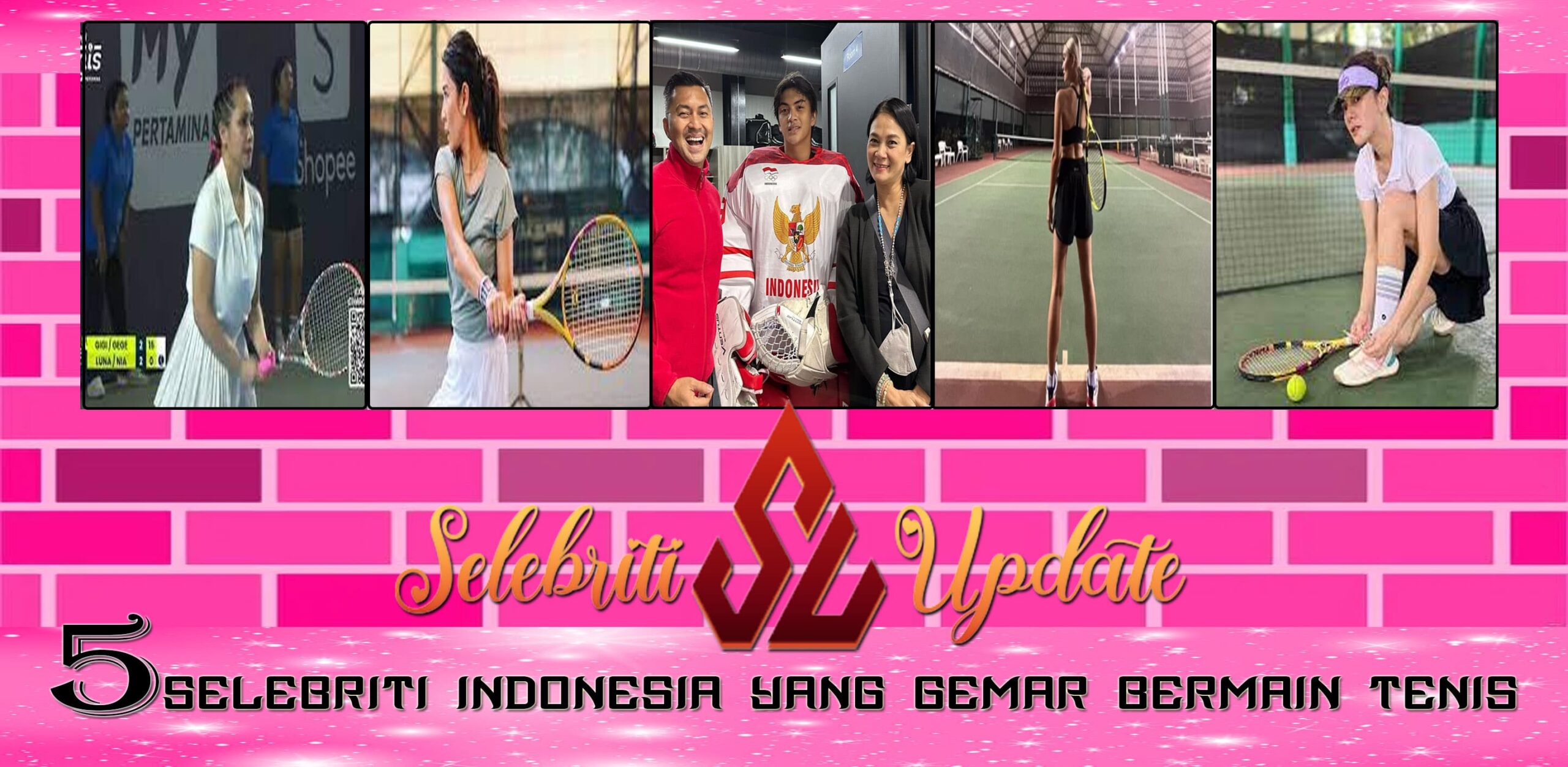5 Selebriti Indonesia yang Gemar Bermain Tenis