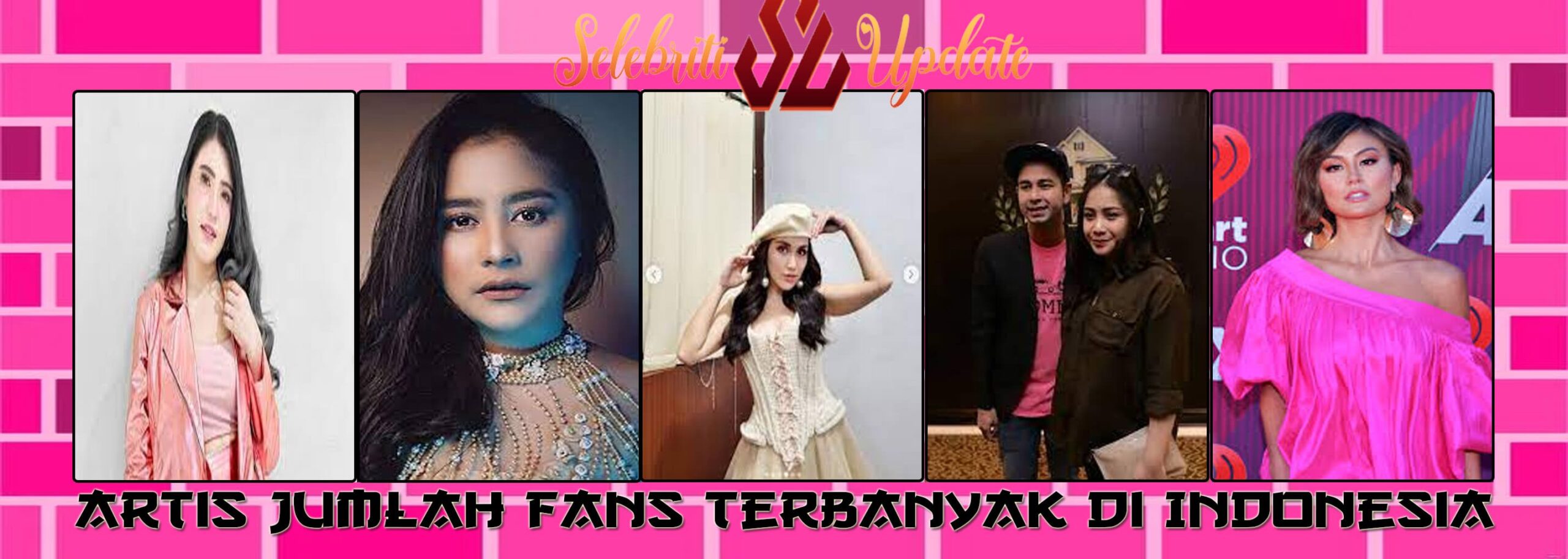 Artis Jumlah Fans Terbanyak di Indonesia