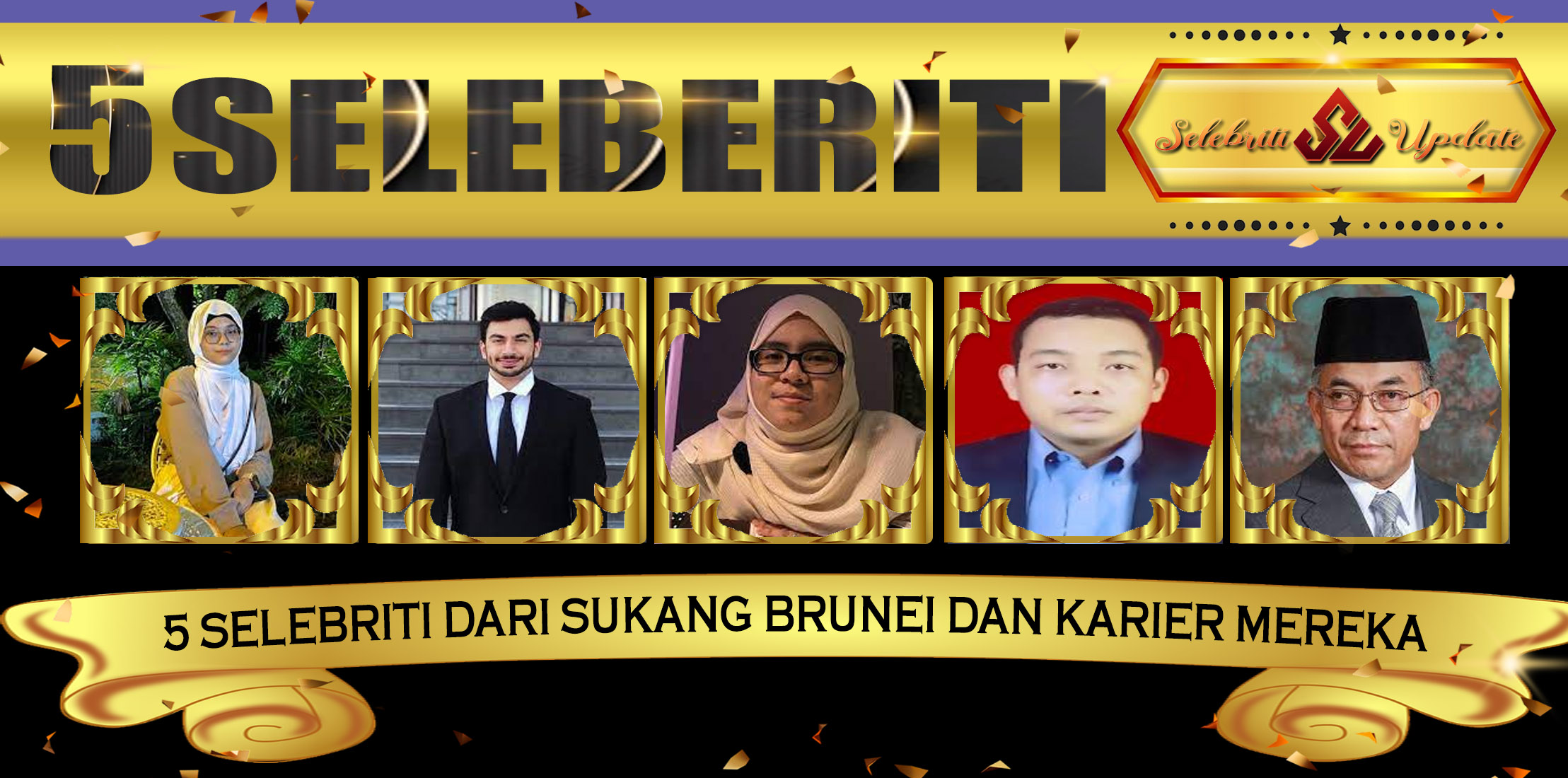 5 Selebriti Dari Sukang Brunei dan Karier Mereka