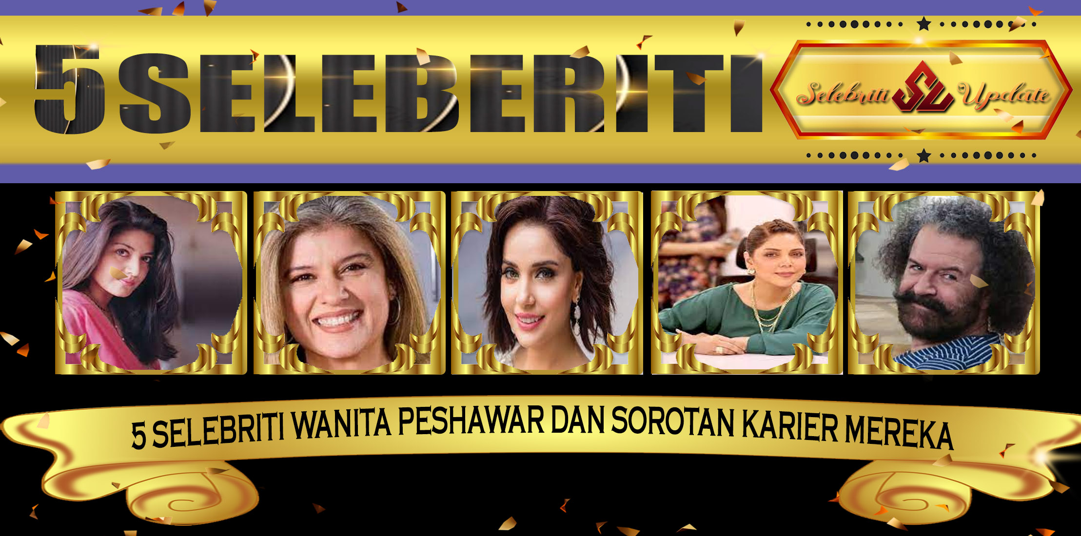 5 Selebriti Wanita Peshawar dan Sorotan Karier Mereka