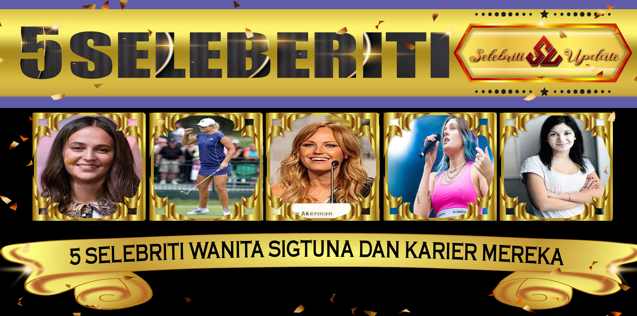 5 Selebriti Wanita Sigtuna