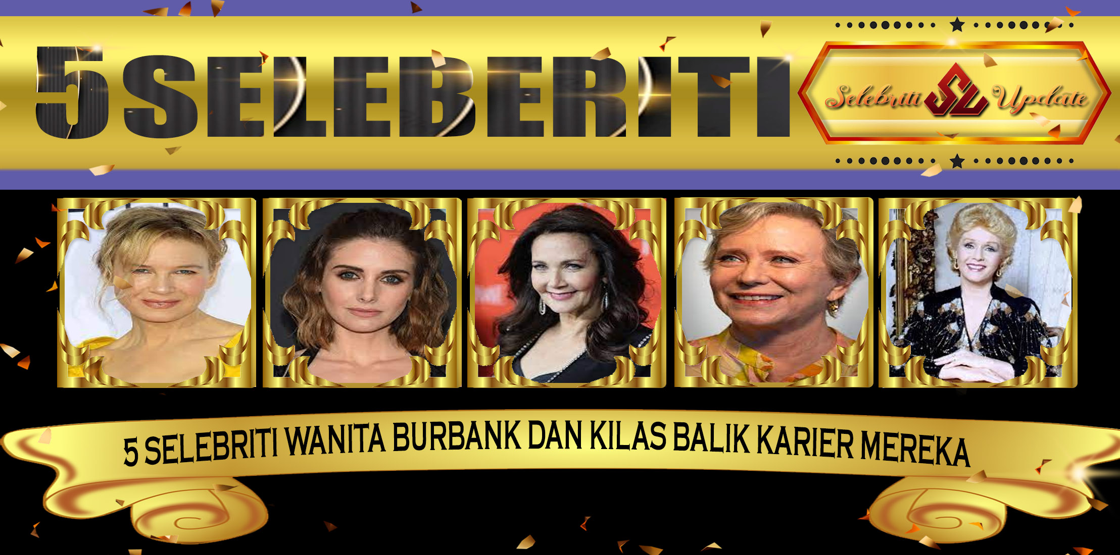 5 Selebriti Wanita Burbank