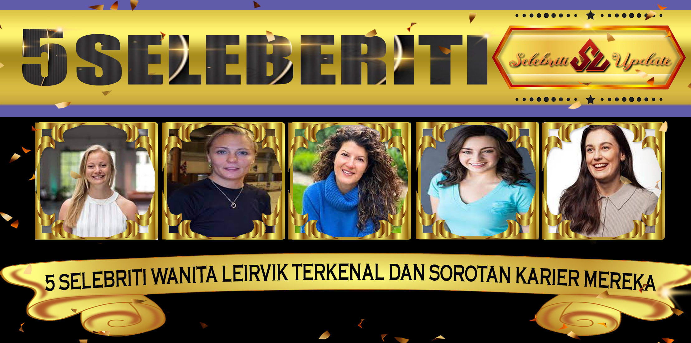 5 Selebriti Wanita Leirvik