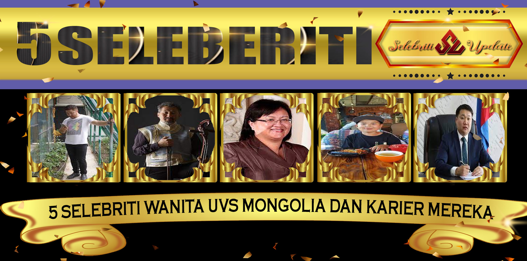 5 Selebriti Wanita Uvs Mongolia dan Karier Mereka