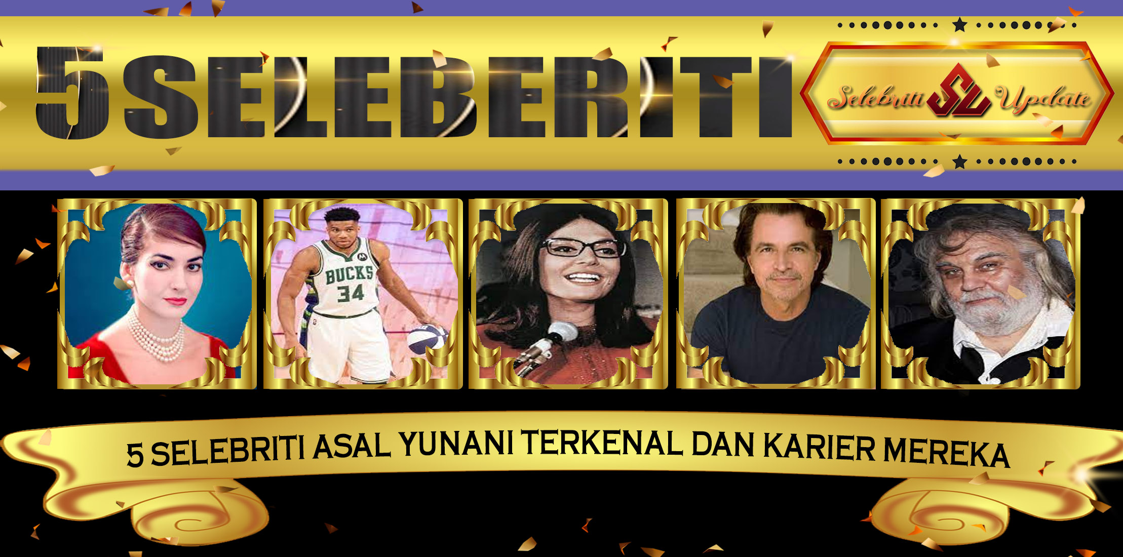 5 Selebriti Asal Yunani Terkenal dan Karier Mereka