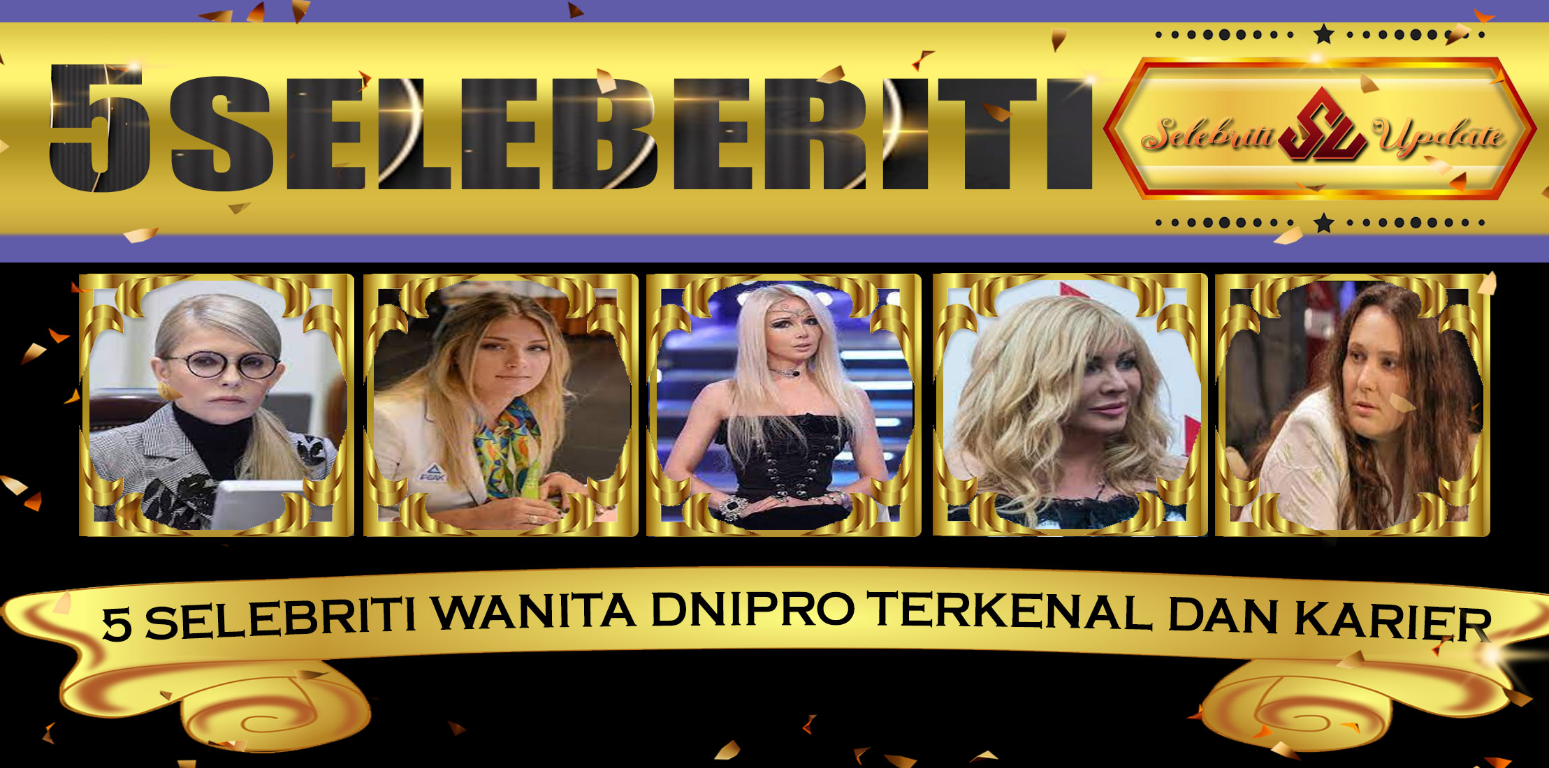 5 Selebriti Wanita Dnipro Terkenal Dan Karier