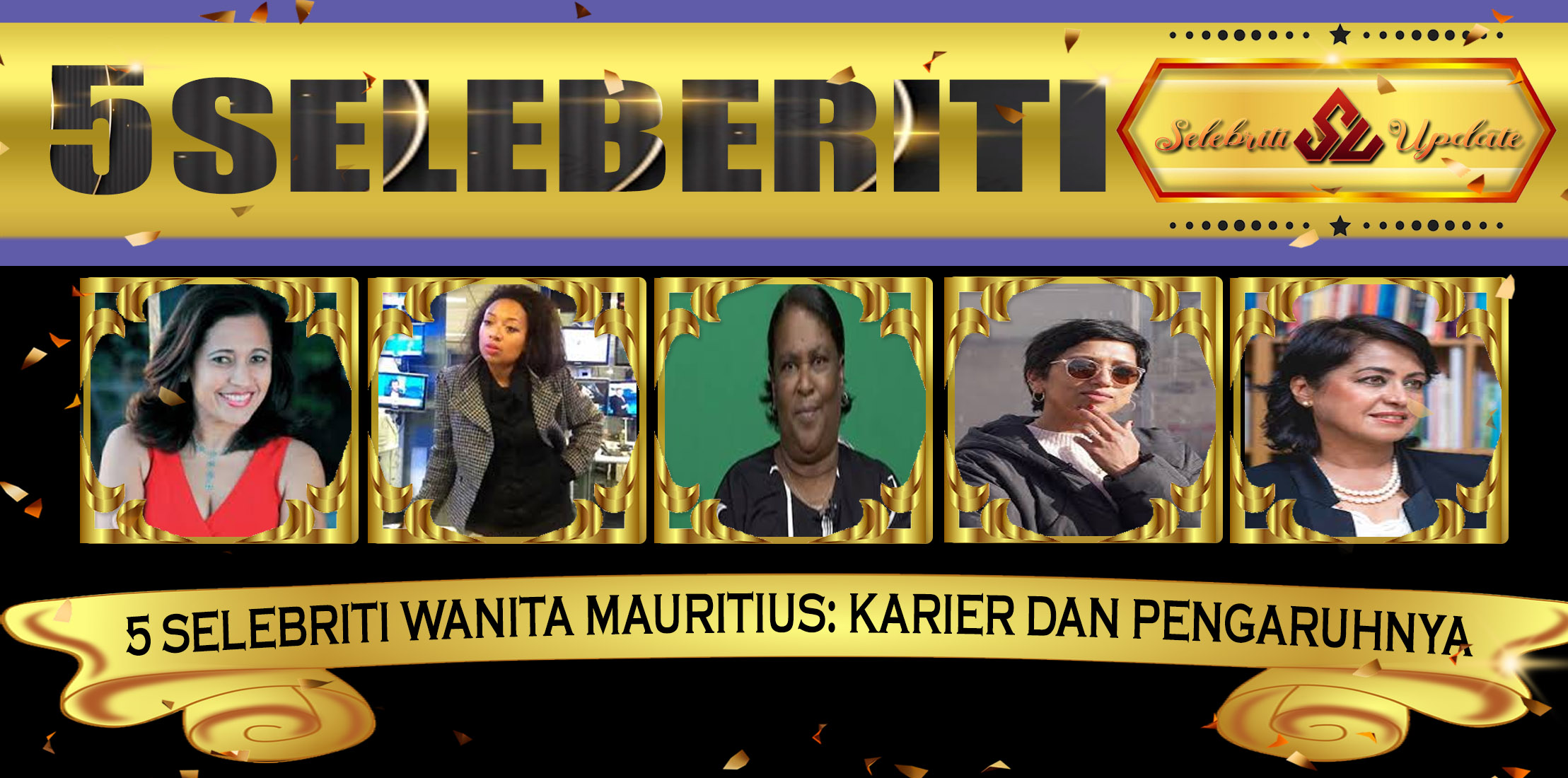 5 Selebriti Wanita Mauritius: Karier dan Pengaruhnya