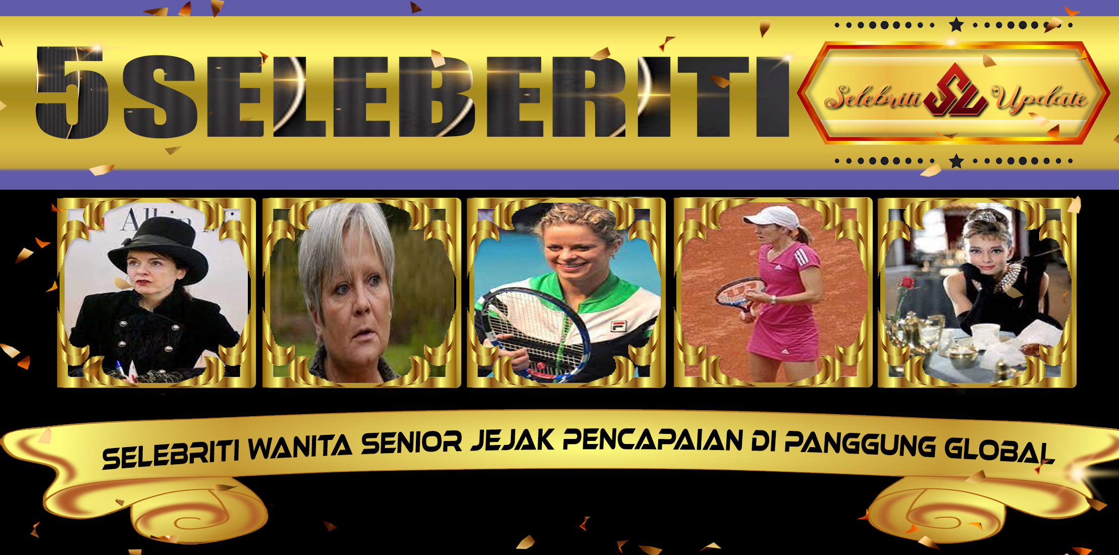 5 Selebriti Wanita Senior Jejak Pencapaian di Panggung Global