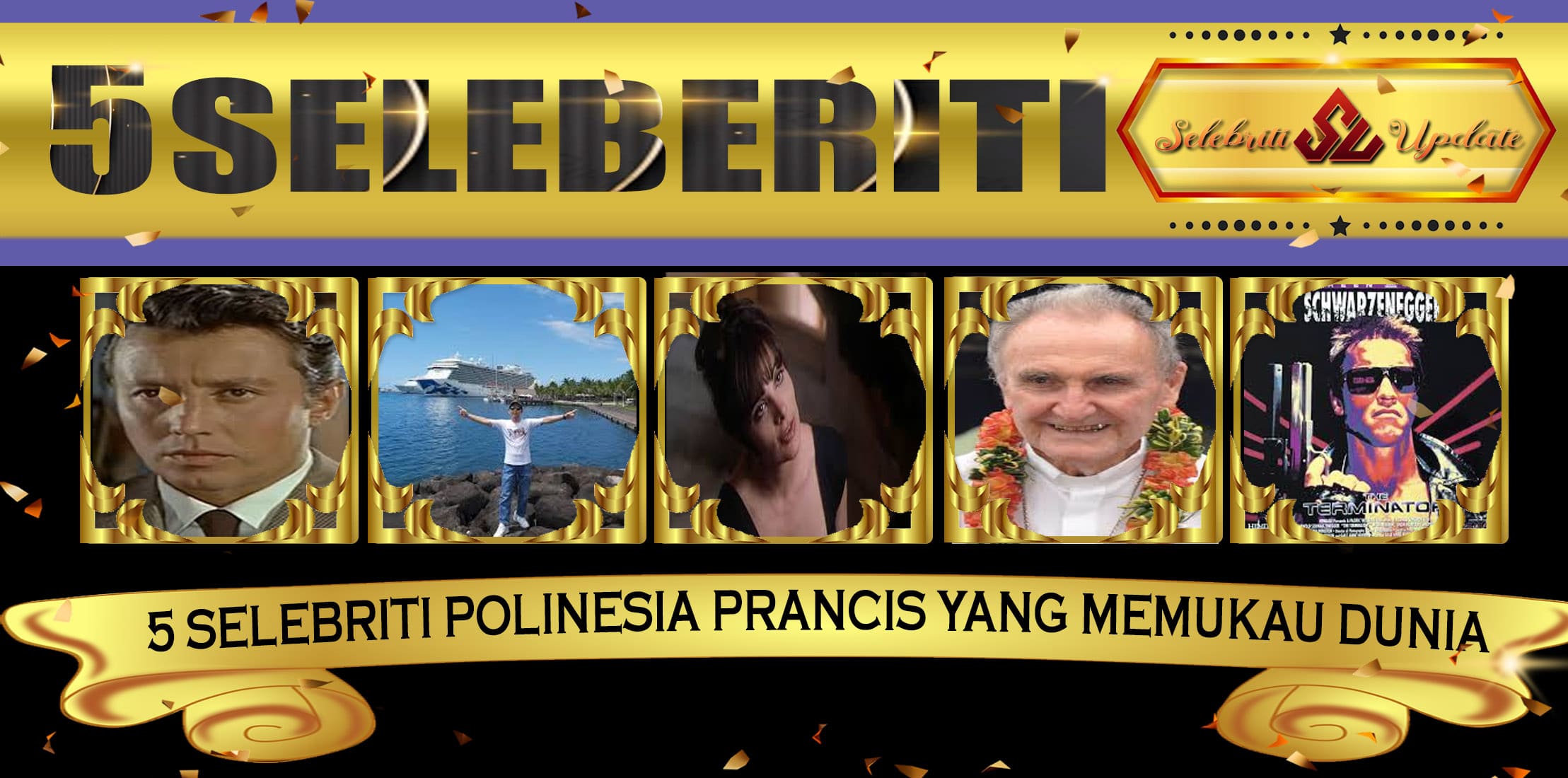 5 Selebriti Pria PolinesiaPrancis yang Mencetak Jejak
