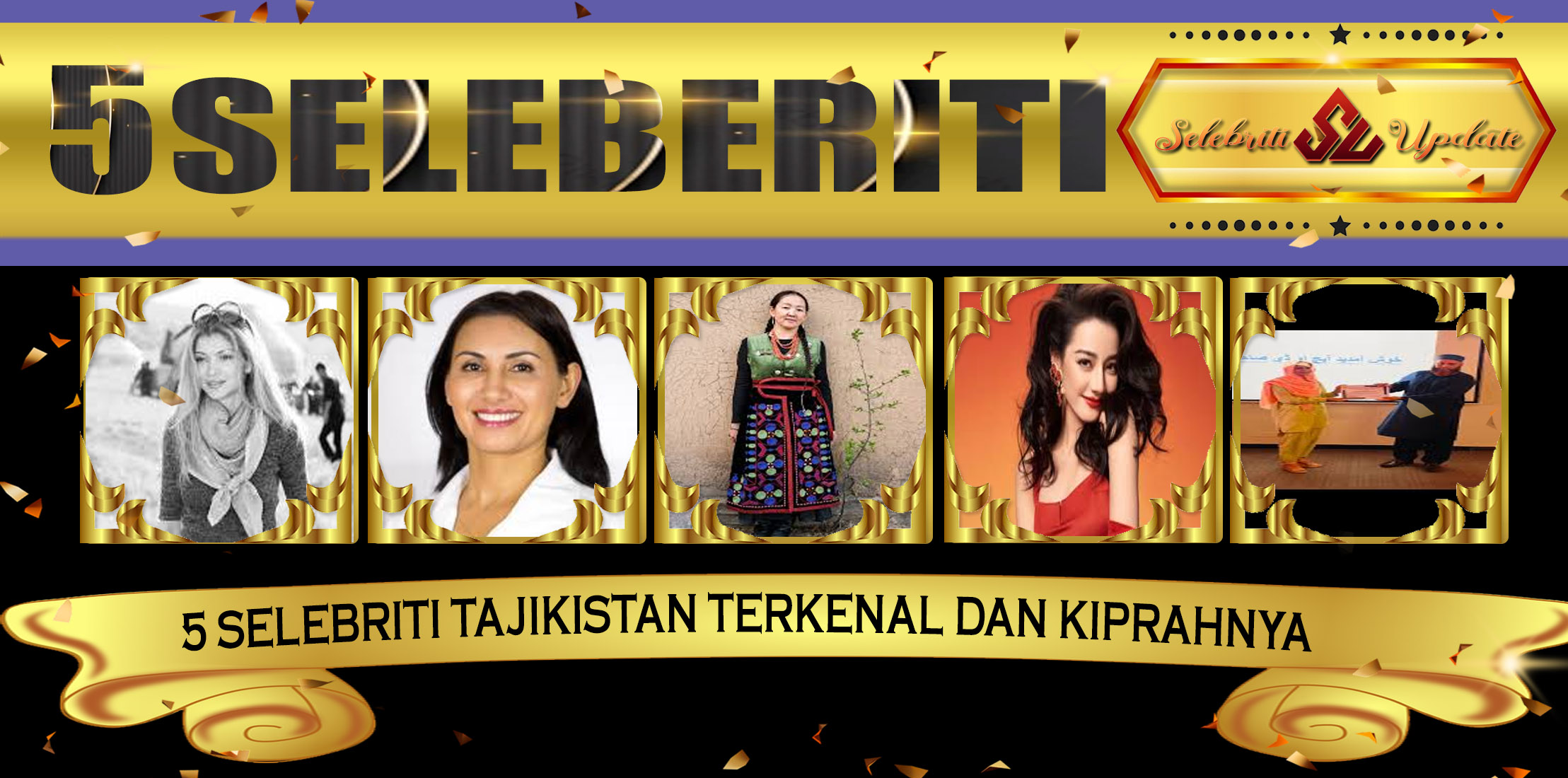 5 Selebriti Tajikistan Terkenal